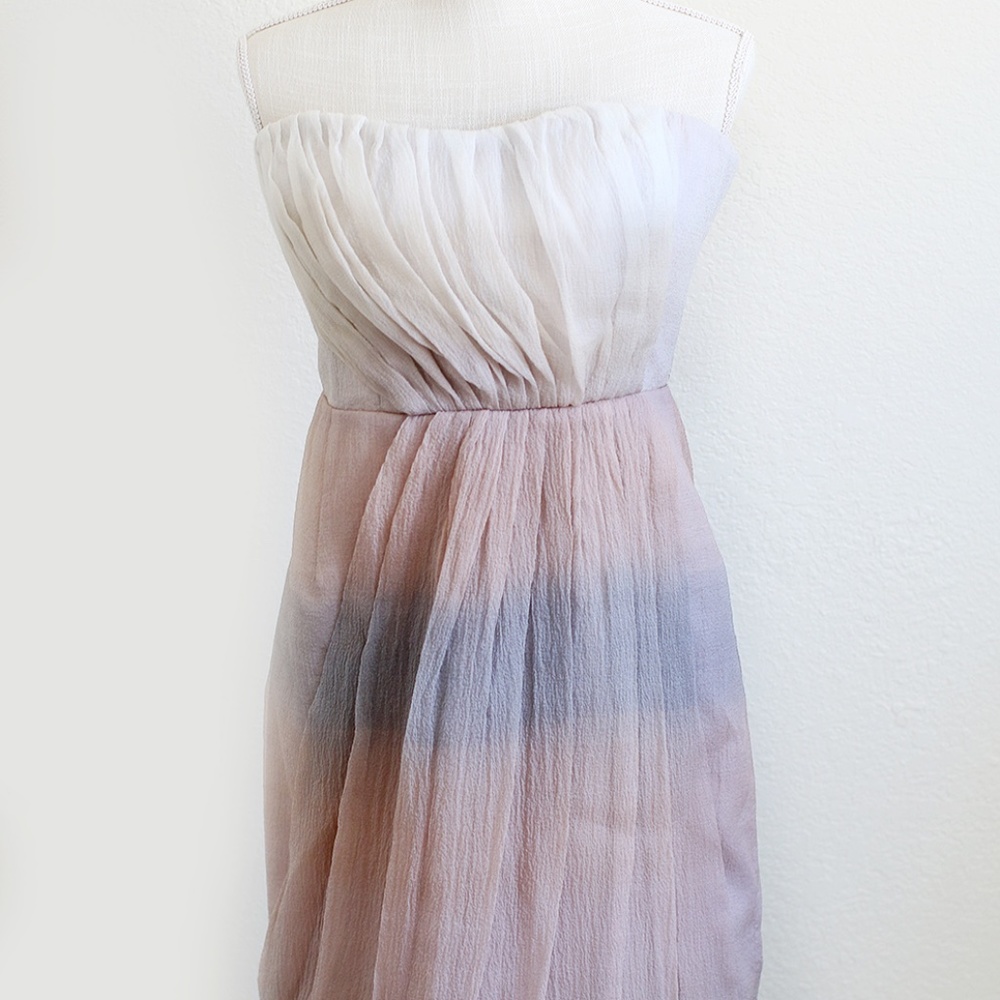 Rare Silk JCrew Ombre Party/ Bridesmaid dress